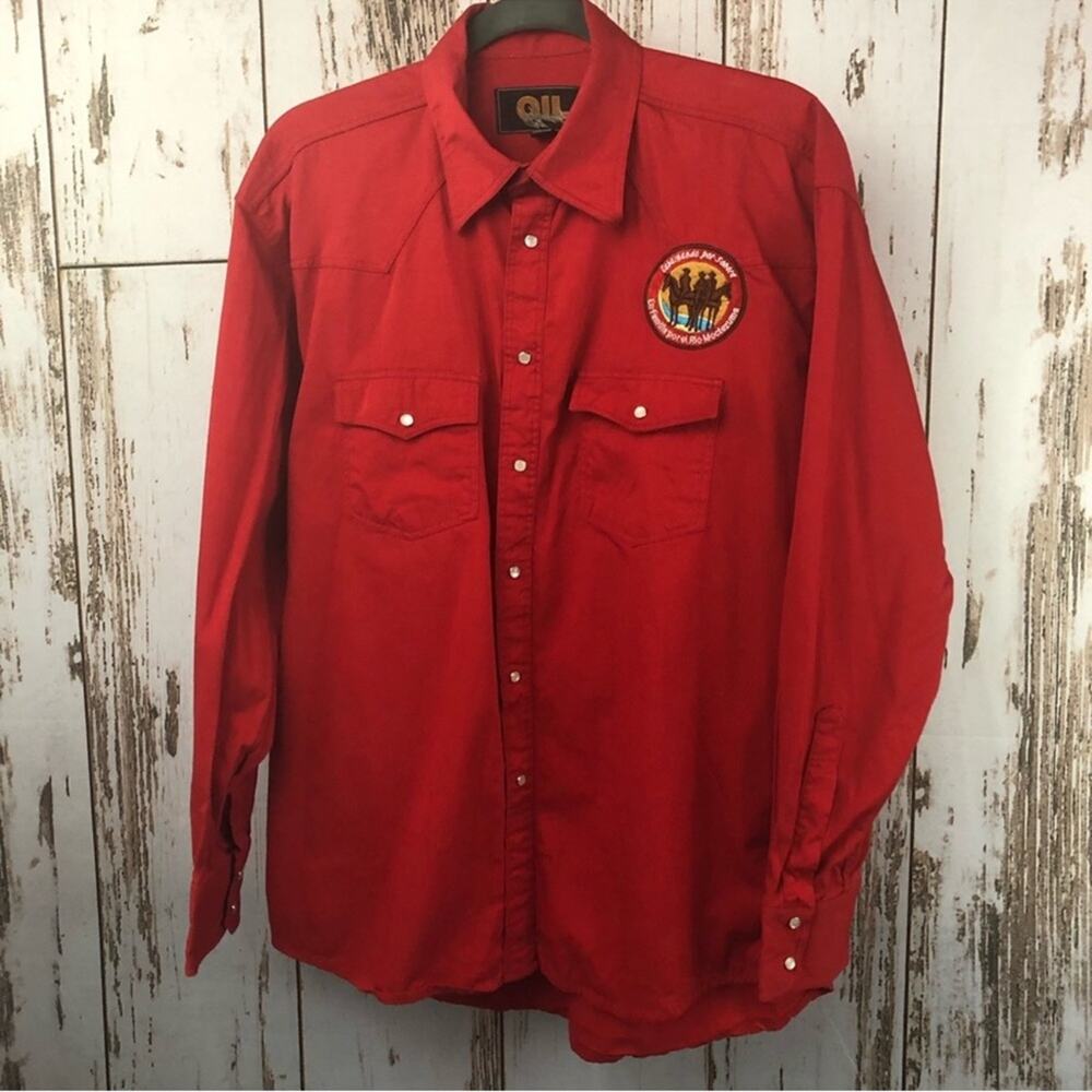 OIL Jeans Western Shirt, Size Large. In excellent condition!